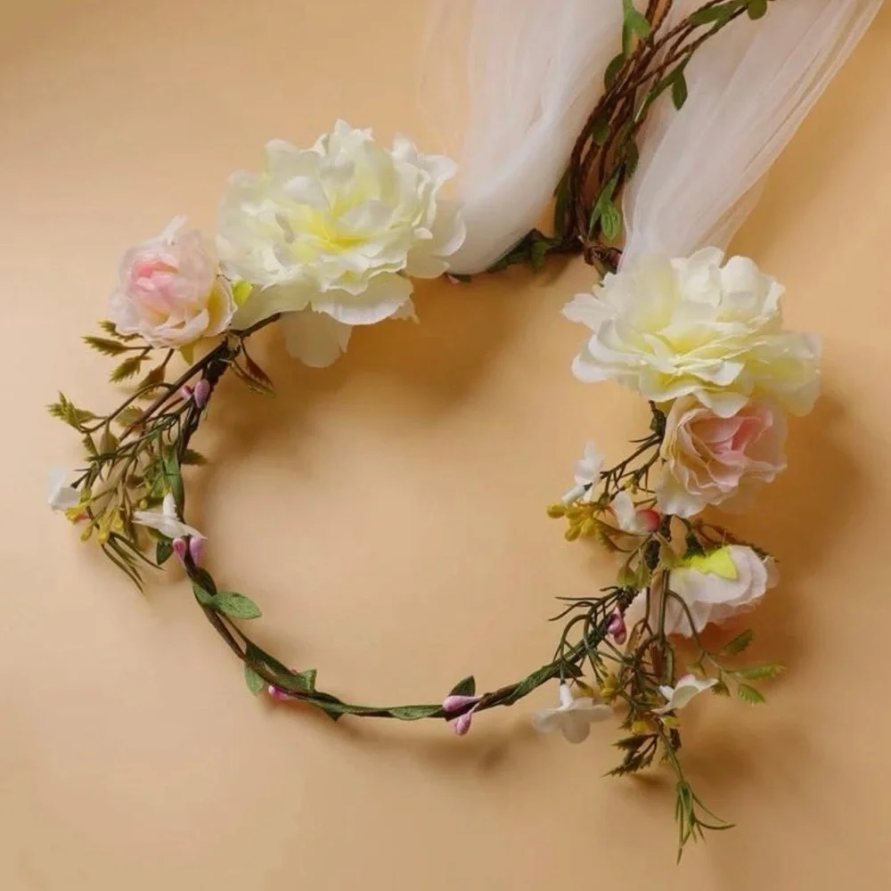 Blooming Beauty: The Woodland Goddess Headpiece, Flower Crown